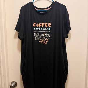 Coffee Lover Club Black Graphic Tee - Casual Men’s Shirt